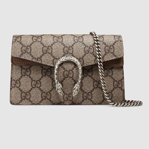 GUCCI Dionysus GG Supreme Super Mini Bag